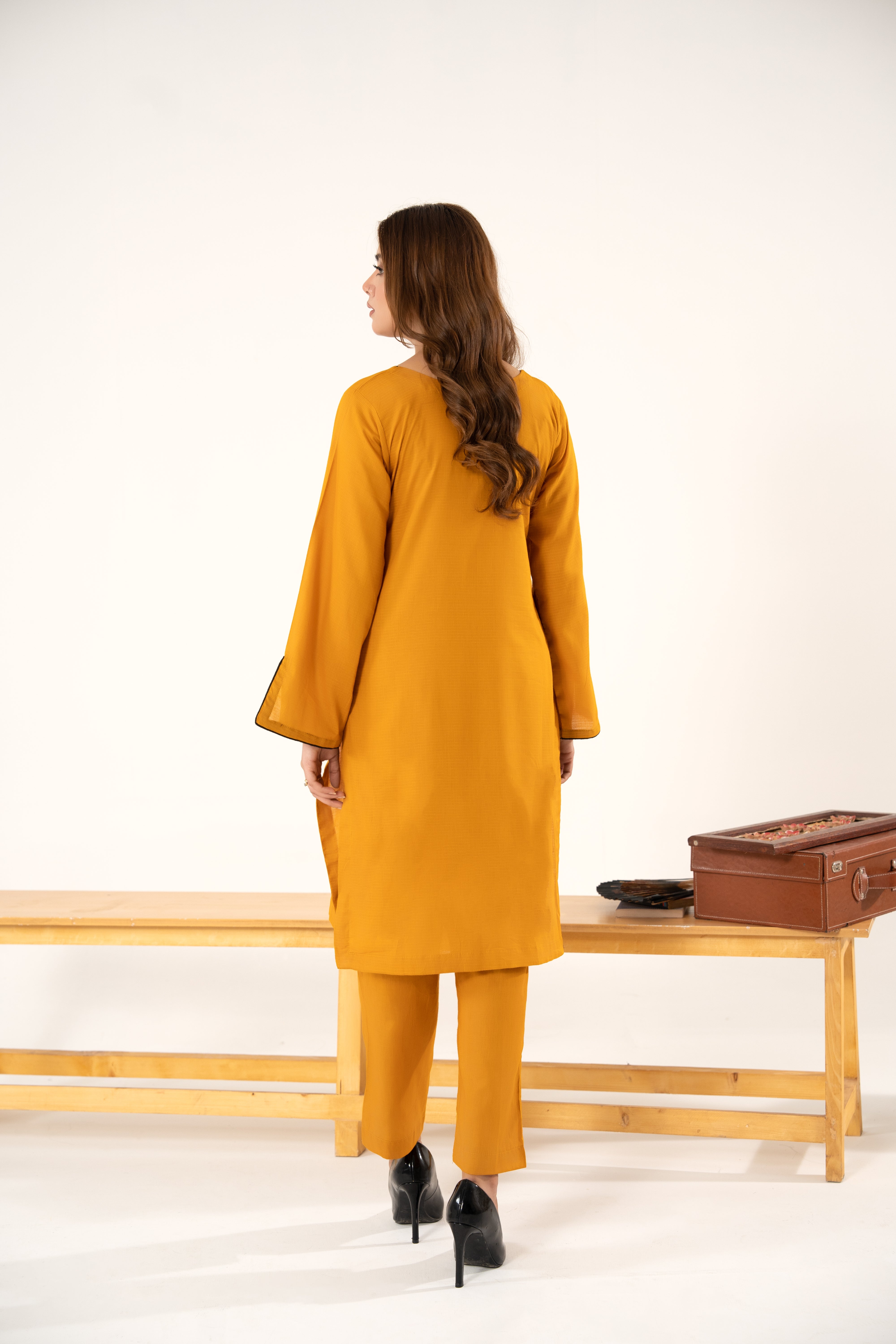 Honey Mustard  - 2pc - Stitched